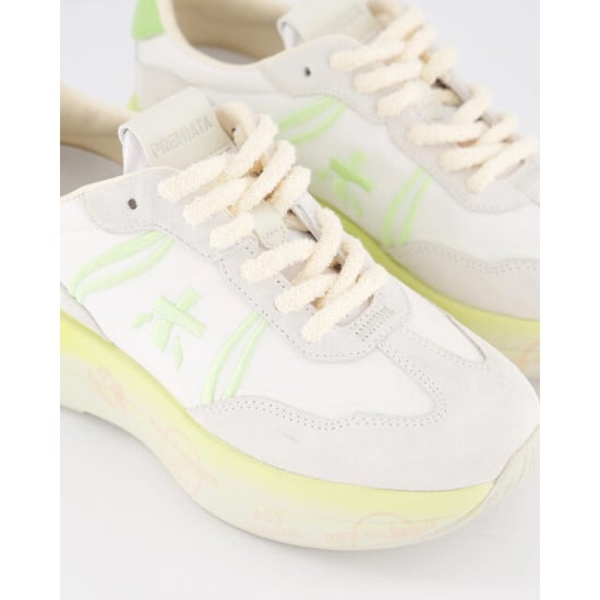 Premiata Dames cassie sneaker /lime - Image 5