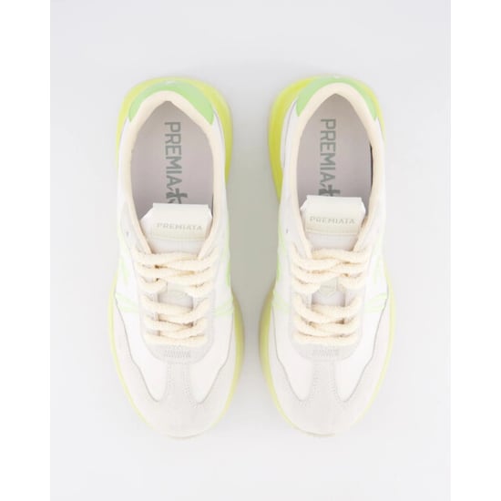 Premiata Dames cassie sneaker /lime - Image 6