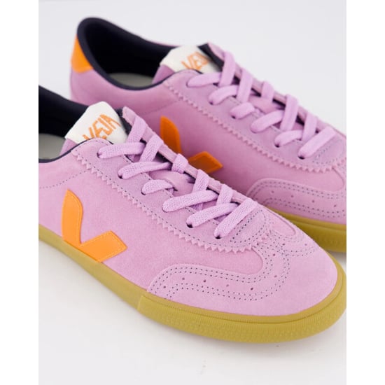 Veja Dames volley suede sneaker blauw - Image 5