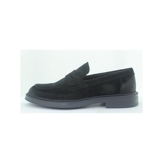 Giorgio 16110 Torino Black loafer rubber zool - Image 1