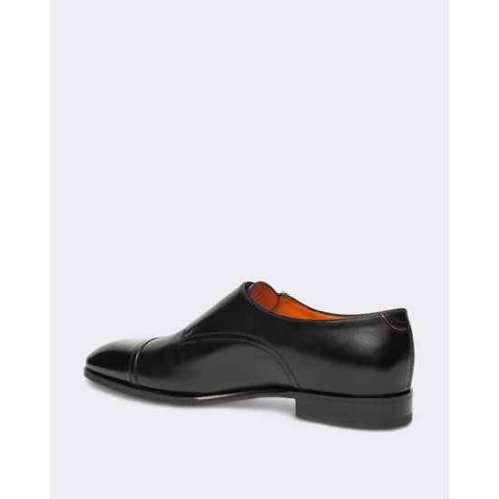 Santoni Heren double buckle loafer - Image 4
