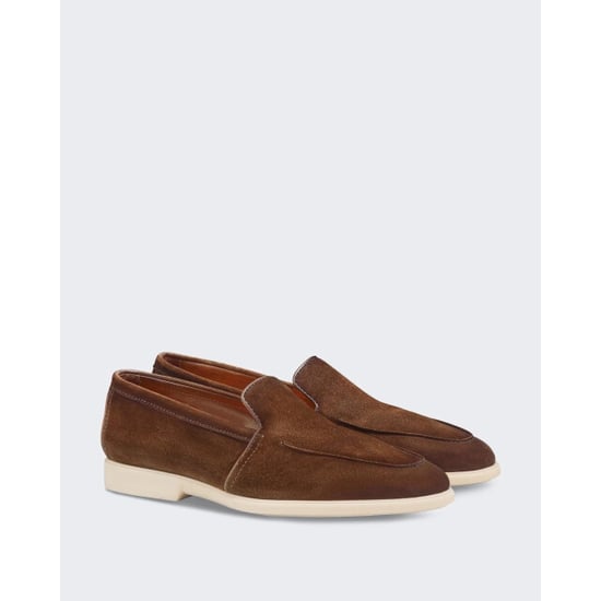 Santoni Heren malibu loafer brown - Image 5