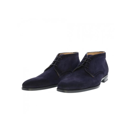 Giorgio 38205 halfhoge suede donker blauwe veterschoen - Image 3