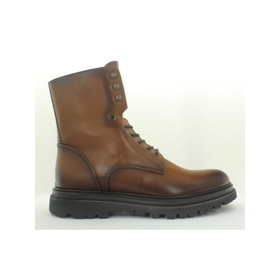 Giorgio 56308 bruine leren gevoerde veterboots - Image 1