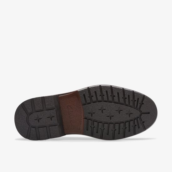 Burchill Derby Beeswax Leather Shoes - Image 3