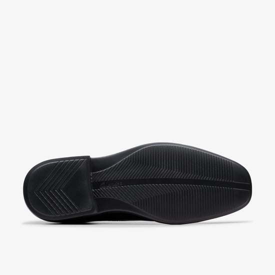 Cosgrove Schort Zwarte Leren Schoenen - Image 3