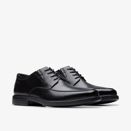 Cosgrove Schort Zwarte Leren Schoenen - Image 4