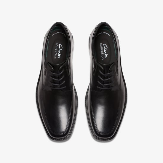 Cosgrove Schort Zwarte Leren Schoenen - Image 6