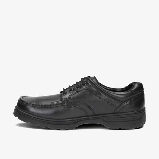 Line Shore Black Leather Shoes - Image 2