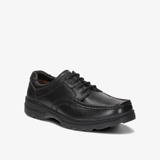 Line Shore Black Leather Shoes - Image 3