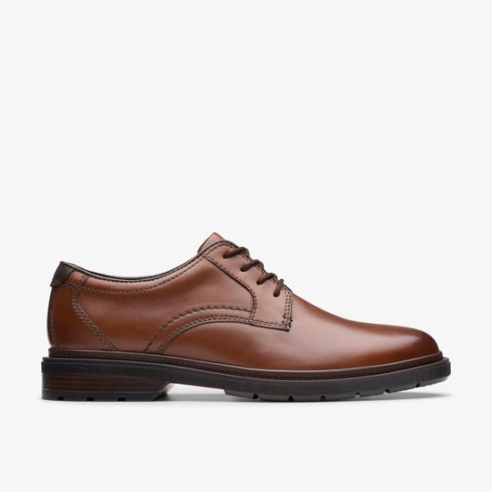 Burchill Derby Donkerbruin Leren Schoenen - Image 1
