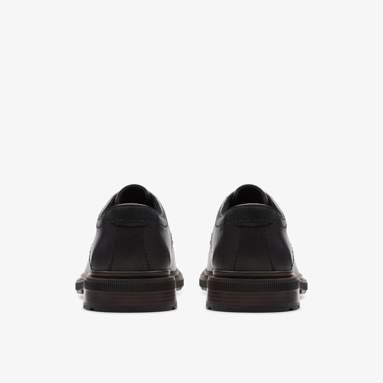 Burchill Derby Black Leather Shoes - Image 5