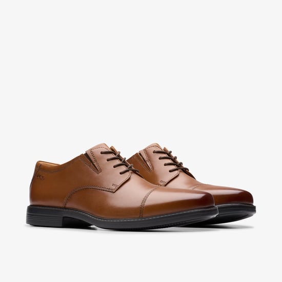 Cosgrove Cap Donkerbruin Leren Schoenen - Image 4