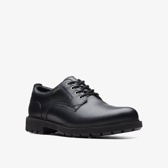 BatcombeTieGTX Black Leather Shoes - Image 3