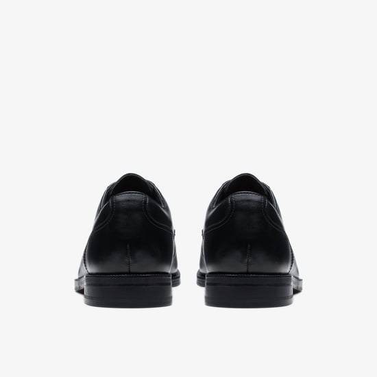 Craftdean Lace Black Leather Shoes - Image 5