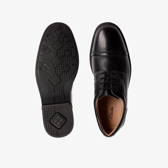 Hail Cap Black Leather Shoes - Image 6