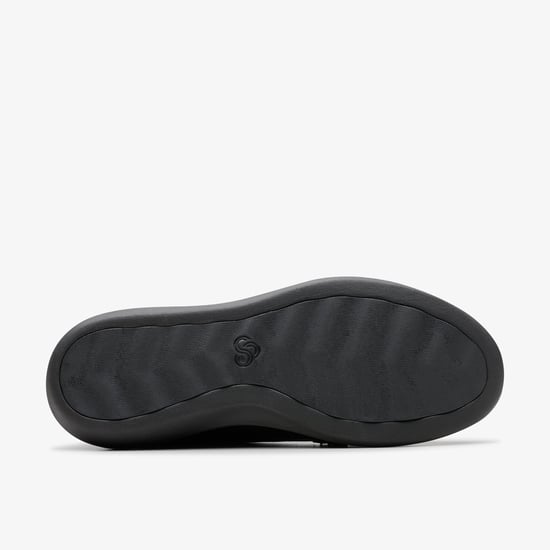 Watchet Lace Black Leather Shoes - Image 3