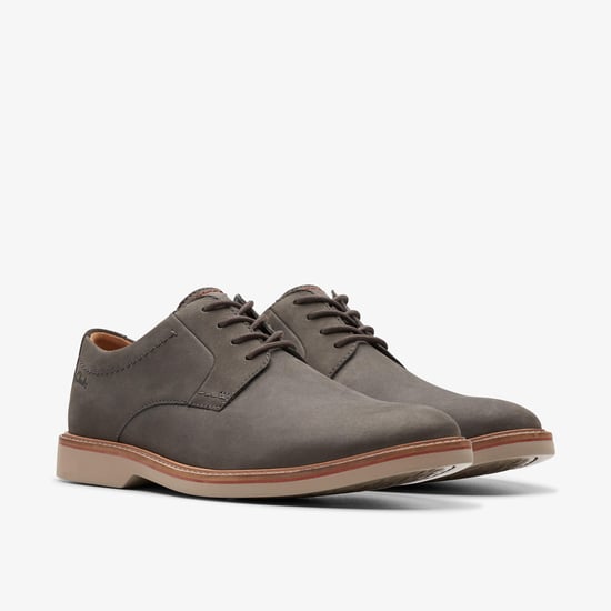 Atticus LTLace Dark Grey Nubuck Shoes - Image 4