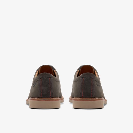 Atticus LTLace Dark Grey Nubuck Shoes - Image 5