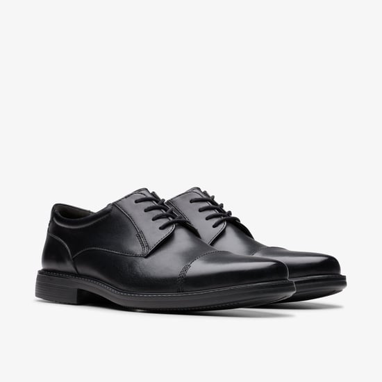 Wenham Cap II Black Leather Shoes - Image 4