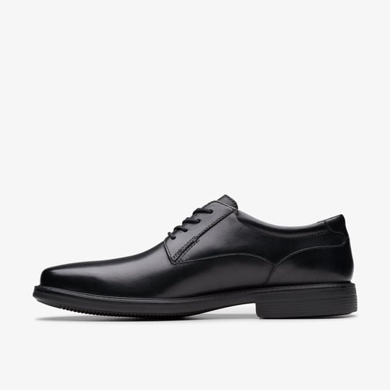 Wendell LaceII Black Leather Shoes - Image 2