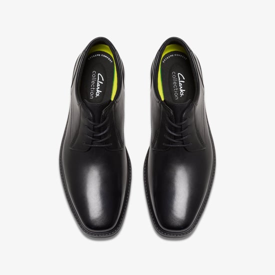 Wendell LaceII Black Leather Shoes - Image 6