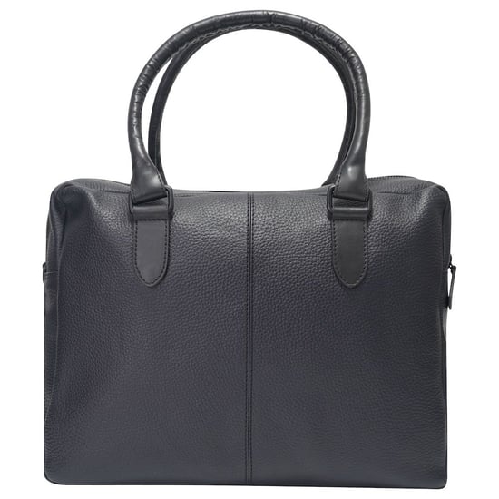 Barneys Originals Leather Messenger Bag - Image 3