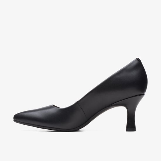 Kataleyna Gem Black Leather Shoes - Image 3