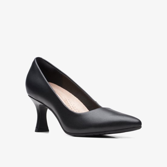 Kataleyna Gem Black Leather Shoes - Image 4