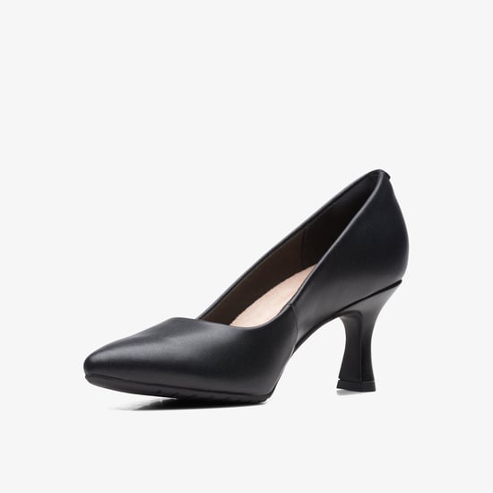Kataleyna Gem Black Leather Shoes - Image 5