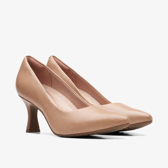 Kataleyna Gem Warm Beige Lea Shoes - Image 4