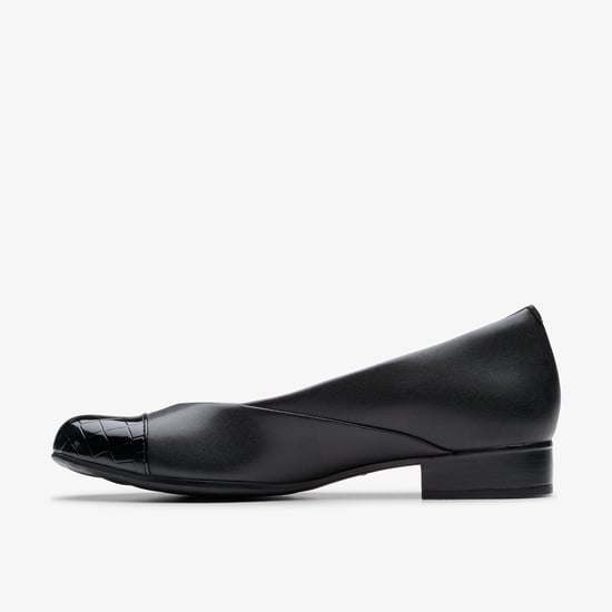 Juliet Rise Zwarte Leren Schoenen - Image 2