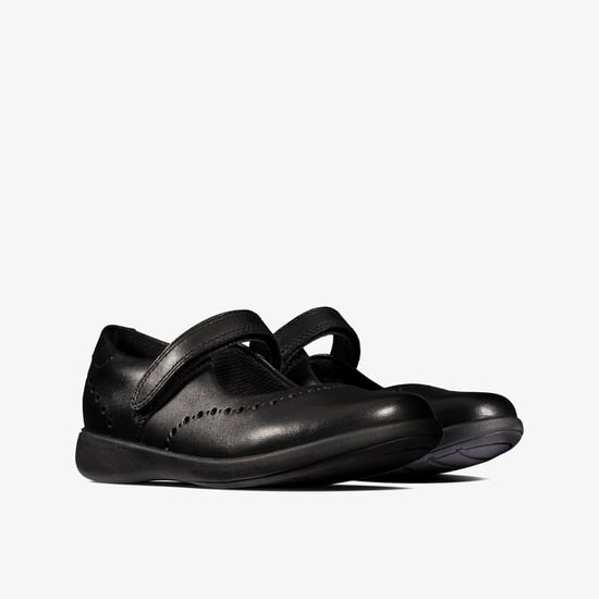Etch Craft K Black Leather Shoes - Image 4