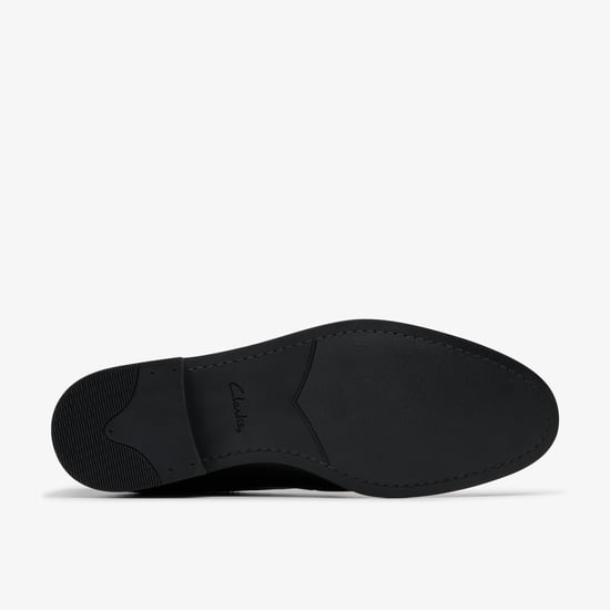 Brandon Lace Black Leather Shoes - Image 6