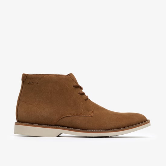 AtticusLT Mid Cola Suede Boots - Image 1