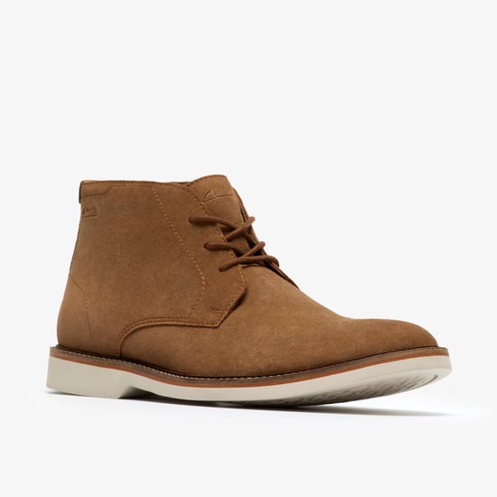 AtticusLT Mid Cola Suede Boots - Image 4