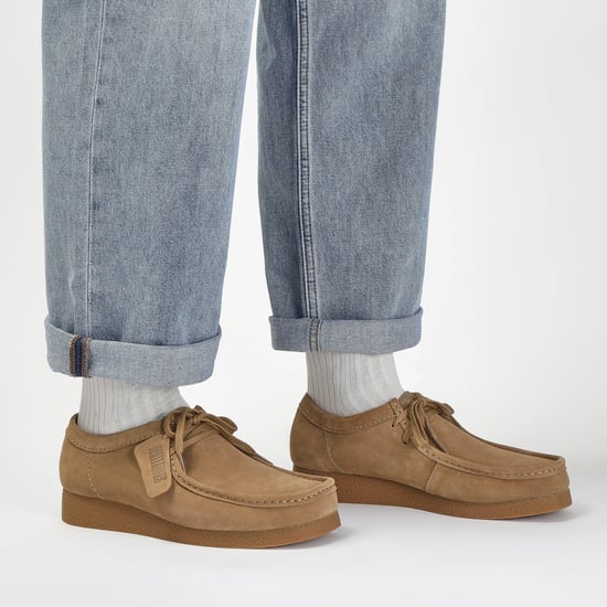 WallabeeEVO Dark Sand Suede Shoes - Image 2