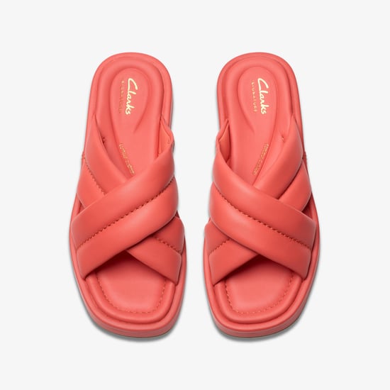Alda Glide Koraal Leren Sandalen - Image 6