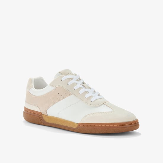 Maseri Walk White Combination Trainers - Image 3