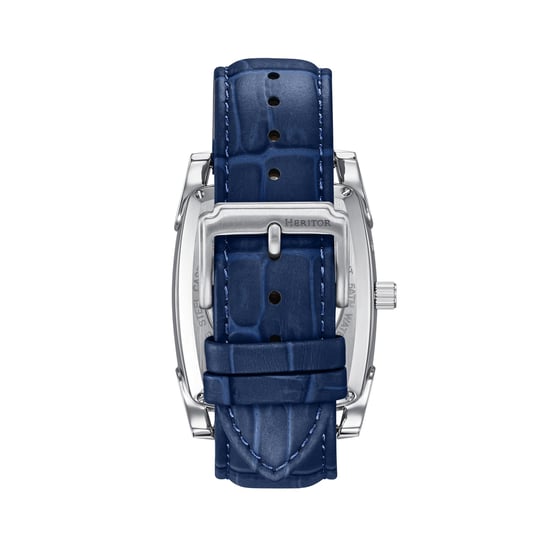 Heritor Automatic Valentin Leather-Band Watch w/Date - Image 2