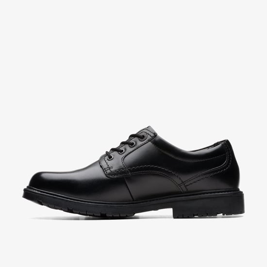 Lane Stride Black Leather Shoes - Image 2