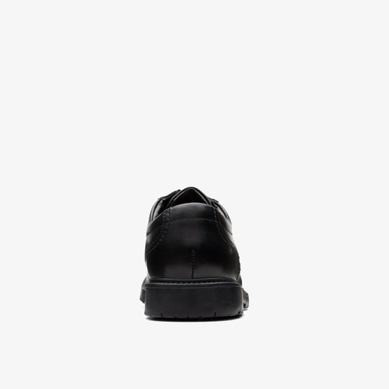 Lane Stride Black Leather Shoes - Image 5