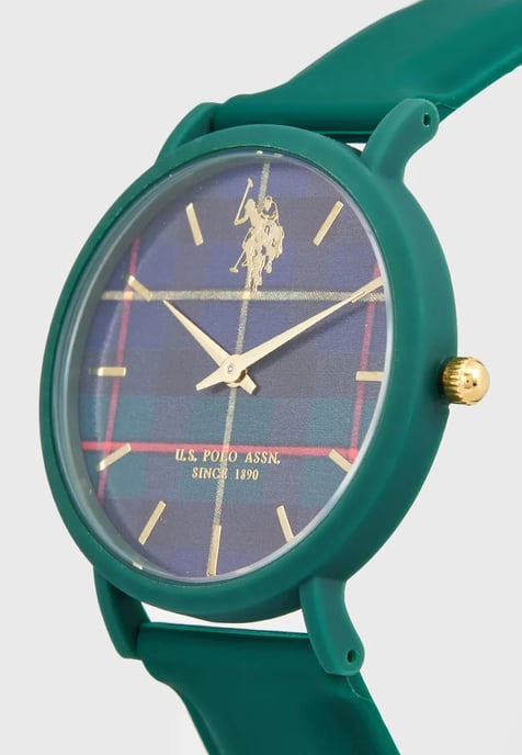 U.S. Polo Assn Horloge Remy Tartan Uniseks Horloge - Image 2