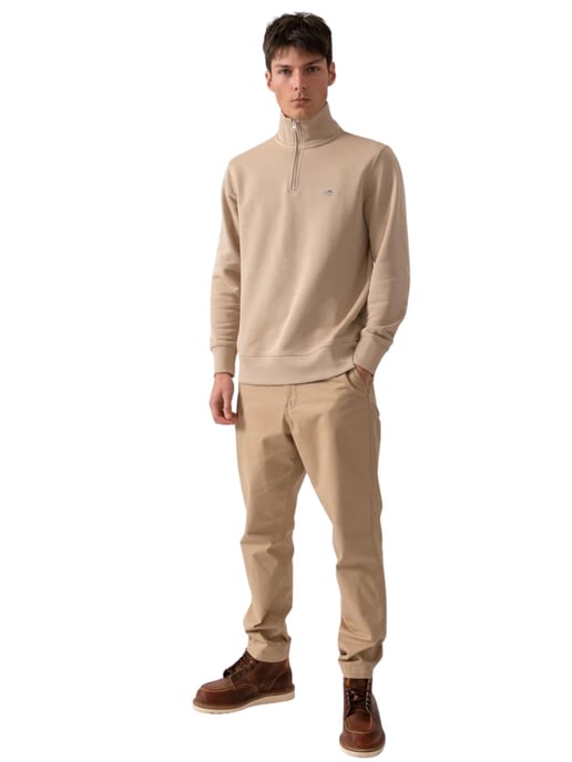 Gant | Herr Shield Halvdraget Sweatshirt - Image 4