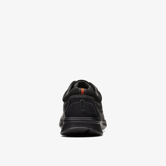 Cotrell Plain Black Oily Lea Shoes - Image 5