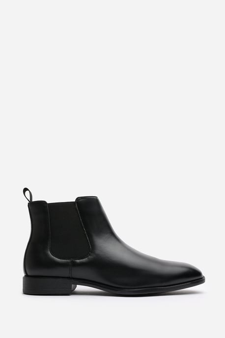 Wheres That From Mens 'Henry' Formal Slip On Classic Chelsea Ankle Boots - Image 2