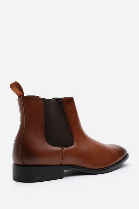 Wheres That From Mens 'Henry' Formal Slip On Classic Chelsea Ankle Boots - Image 5