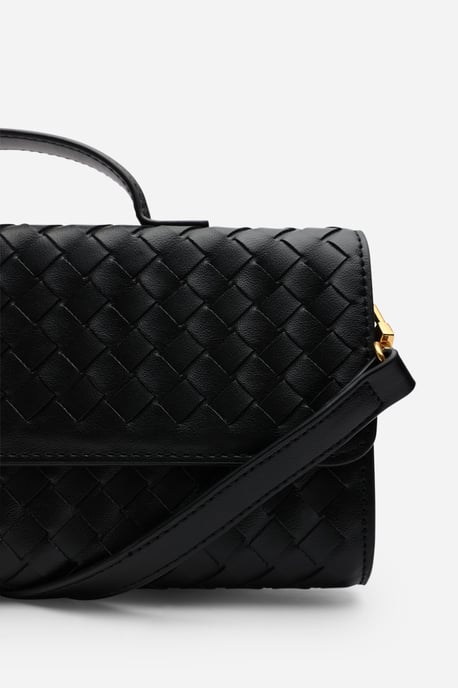 Wheres That From Womens 'Petal' Envelope Style Woven Clutch Bag - Image 6