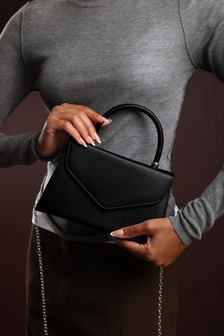 Wheres That From Womens 'Marina' Structured Top Handle Shoulder Bag - Image 1