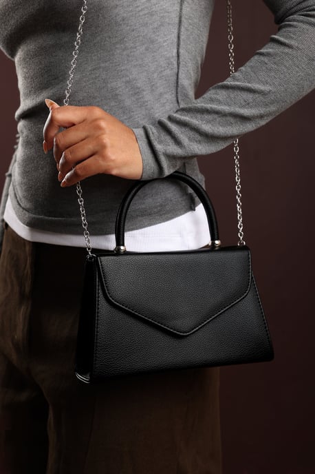 Wheres That From Womens 'Marina' Structured Top Handle Shoulder Bag - Image 6